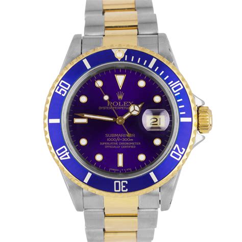 rolex submariner silver 300m tropical deep purple|rolex submariner.